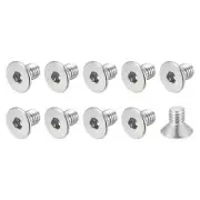 20Pcs M5x8mm Flat Socket Head Countersunk Machine Screws 304 Stainless Steel