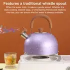 Gas Hob Kettle Induction Capacity Stainless Steel Whistling Tea with Touch