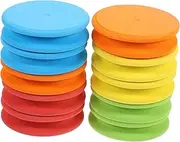 TOYANDONA 10pcs Eva Foam Fishing Line Spools Durable Storage Boards Multiple Colors for Fishing Accessories Versatile Winding Tools Capacity Design