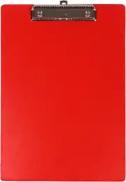 Bantex Clipboard PVC A4 Spring Clip Red [Item No. 100550083]