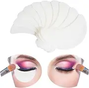 Sonku 150 Pcs Eyeshadow Stencils Pads, Eyeshadow Shields Lint Free Under Patches for Eyelash Extensions,Tinting and Lip Makeup Residue