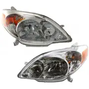 For 2003-2008 Toyota Matrix Headlight Pair Driver and Passenger Side DOT (for: Toyota)