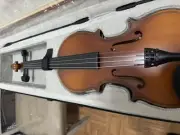 New Music Profession Acoustic Violin 3/4 Full Size Natural + Case + Rosin + Bow