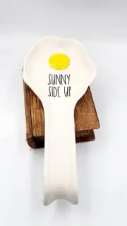 Rae Dunn Spoon Rest Sunny Side Up Egg NEW