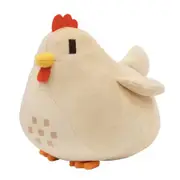 20cm Stardew Valley Game Stuffed Toy Chicken Plush Animal Plush Doll Cute Gift for Kids Color White