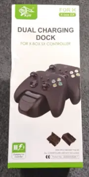 Dual Charging Dock for X-Box SX Controller with 2 PCS Battery Packs New by KJH