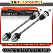 2x Rear CV Joint Axle Drive Shaft for BMW 218d 225i X1 X2 Mini F54 F60 2013-2023 (for: BMW)