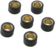6pc Variator Racing Roller Weights 17x12mm 7g 8g For Suz-ki AH AP Address 50 AJ ZZ Sepia AY Katana UF Estilete UX Zillion 50cc(17x12mm 7g)