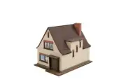 NOCH 66604 - H0 Small Settlement House - New