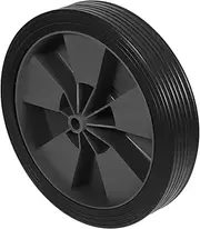 BBQ Wheels Wheels Heavy Duty Outdoor Pizza Oven Accessories Grilling Accessories Wheelbarrow Tires Roller for Appliances Wheelbarrow Parts Countertop Appliance Rollers Rubber Black