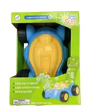 TODDLER TOY'S Bring On The Sun Bubble Lawn Mower Lights Up! AGES 3+