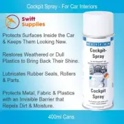 Weicon Cockpit Spray – German Engineered Spray To Protect Car Interiors - 400ml