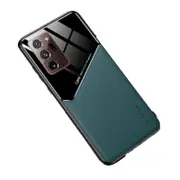 For Samsung Galaxy S21 S22 S20 Note 20 Ultra Plus S20 Fe Leather Case Green