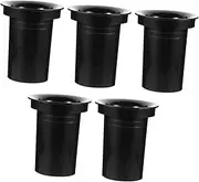 5pcs Plastic Subwoofer Port Tube Replacement Sound Guide Tube Speaker Accessory for Car Audio
