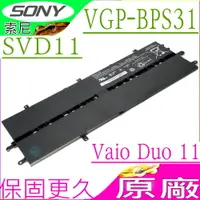 在飛比找PChome24h購物優惠-SONY 電池-索尼 VGP-BPS31 Vaio DUO 