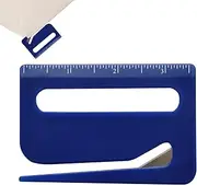 Envelope Slitter Mail Opener Tool | Envelope Opener | Mail Tool Package Cutter Magnifying Glass, Ruler for Workplace