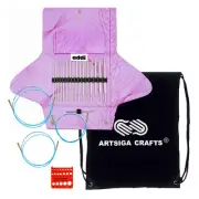 Click Rocket Lace Standard 5-Inch Interchangeable Circular Knitting Needle Se...