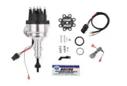 MSD 835251 Ready-To-Run Black Cap Distributor w/ Steel Gear for F-150 / F-250 (for: Ford)