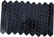 CORHAD 8pcs Non Skid Carpet Gripper Stickers for Curling Traceless Rug Fixing Tape Easy to Apply Premium Adhesion for Safe Home Use