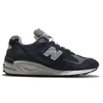 紐巴倫 NEW BALANCE 990 990V2 深藍色海軍麂皮休閒百搭慢跑鞋M990NV2男女鞋 9YQP