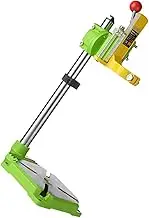 Veemoon Electric Drill Bracket Hand Drill Press Stand Sturdy Cast Iron Construction Bench Mount Portable Drill Press Mounting Holes