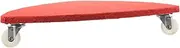 Totority Balance Training Board Child Four Wheels Rocker Flannel Wooden Wobble Board