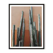 Upright Framed Printed Wall Art - Black