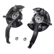 Front Steering Knuckles & Wheel Hub Bearings For Honda Accord TSX 2009 2010-2012 (for: Honda)