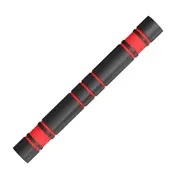 Dumbbell Extension Bar 40cm Arm Strength Training Barbell Build Joiner Coupler Linker Neck Pad Extension Rod Extender Black red