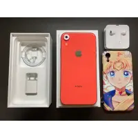 在飛比找蝦皮購物優惠-iPhone XR 256G 珊瑚紅（配件原廠全新）