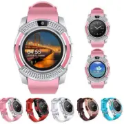1. Bluetooth Touch Screen Smart Watch with Step Counter and Multi-Color Bands