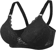[Generic] Sports Bra Light Support Adjustable Strap Full Coverage Up Bras Comfortable No Underwire Wireless Bras Stretchy Sports Bras for Women