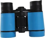 Set Binoculars Telescope Set Sky Blue Educational for Learning Exploration Non Slip Scratch Resistant Portable Magnification Lightweight Design for Outdoor Adventures