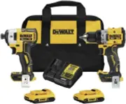 DCK248D2 DEWALT 20V MAX* XR Cordless 1/2 in. Drill/Driver and 1/4 in. Impact Dri