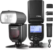 NEEWER Z760-C TTL Flash Speedlite Compatible with Canon DSLR Cameras, 76Ws Speed