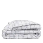 Matouk August Plaid Duvet Cover, King