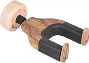 Labymos Wall Mount Guitar er Hook Holder Keeper Auto Grip System Lock Round Base for Electric Acoustic Guitars Bass String Instrument