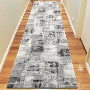 Unimaxim Motto Grey Runner Rug