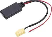 Bluetooth Aux in Adapter Audio Cable Replacement for Fiat Grande Punto Stereo MINI ISO Premium ABS Material Bluetooth 50 Version High Reliability Easy to Operate