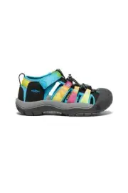 KEEN Kids Newport H2 Closed Toe Water Sandals Rainbow Tie Dye 6 US Unisex Tod...