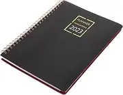 DOITOOL English Planner Notebook Coil Bound Memo Pad Side Turning Design for Office Use Students Teachers Portable Note Pad for Daily Scheduling and Work Notes