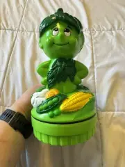 Vintage Little Green Sprout Flashlight - Working