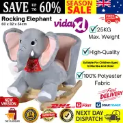 Baby Rocker Soft Plush Elephant Design Rocking Toddler Seat Child Play Toy Gift
