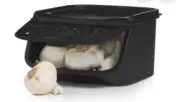 Tupperware Garlic/Small Potatoes Smart Keeper Storage Black BPA FREE BRAND NEW