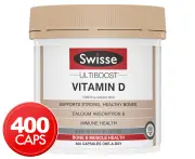 Swisse Ultiboost Vitamin D 400 Caps