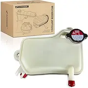 A-Premium Engine Coolant Overflow Recovery Reservoir Tank [with Cap] Compatible with Honda Civic 2017 2018 2019 2020 2021, 1.5L 2.0L