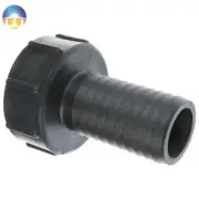 Interface plastic IBC Tank Adapter S60X6 Thread 1.5 Hose black Pipe Inlet
