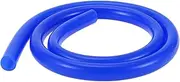 X AUTOHAUX 1 Pcs for Air and Water Silicone Vacuum Tubing Hose High Temperature Automotive Vacuum Line 5Ft 1/2" 12mm ID 2.5mm Thickness Blue 130PSI Max Pressure