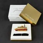 Estee Lauder Pleasures Mississippi Steam Boat Solid Perfume Compact with Pouch