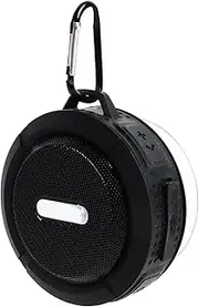 Speaker, Mini Speaker Black Powerful Bass IPX7 Waterproof for Home for Car (Black)